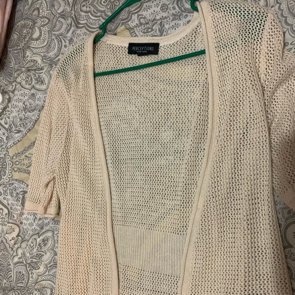 Cream Dress Sweater